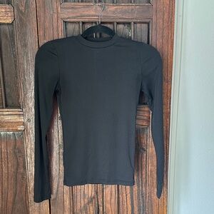 Classic Black Long Sleeve Blouse